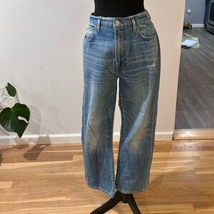 7 for all mankind easy slim cropped jeans size 30